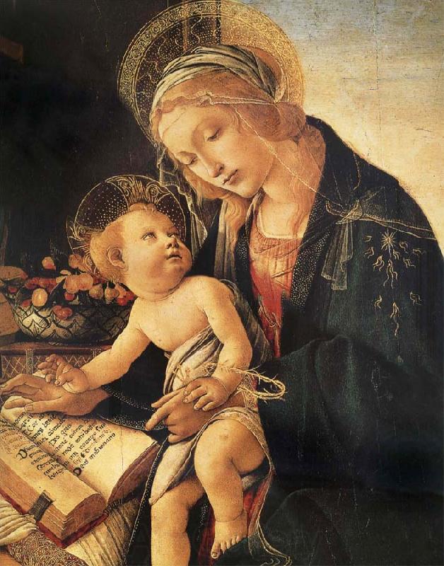 Sandro Botticelli The Madonna of the premonition Spain oil painting art